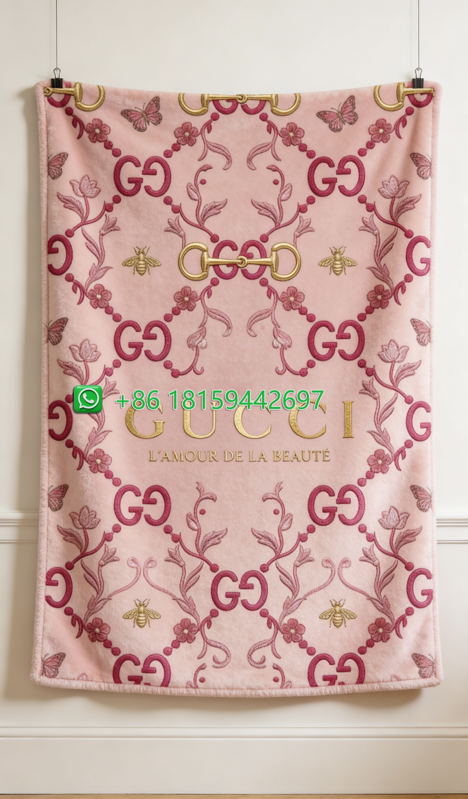 Gucci Throw Blankets